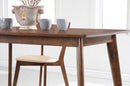 Kersey - 5 Piece Rectangular Dining Table Set - Chestnut - Atlantic Fine Furniture Inc