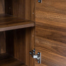 TV Stand Mid-Century Wood Modern Entertainment Center Adjustable Storage Cabinet TV Console for Living Room - Atlantic Fine Furniture Inc