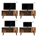 TV Stand Use in Living Room Furniture with 1 storage and 2 shelves Cabinet, high quality particle board,fir wood - Atlantic Fine Furniture Inc