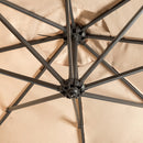 Philemon 10 - Atlantic Fine Furniture Inc Solar Light Cantilever Umbrella - Atlantic Fine Furniture Inc