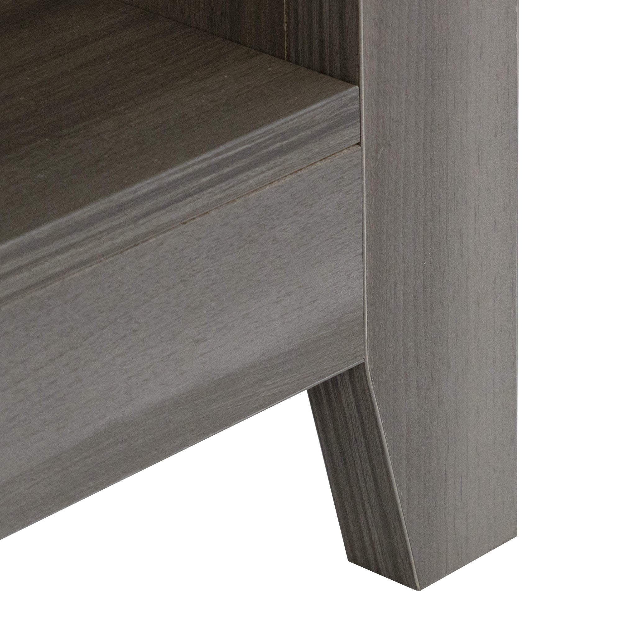 The television cabinet/ TV stand with an electronic fireplace，can be assembled in Lounge Room,Living Room or Bedroom，colour: Gray - Atlantic Fine Furniture Inc