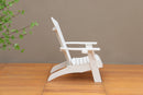 Polystyrene Adirondack Chair - White - Atlantic Fine Furniture Inc