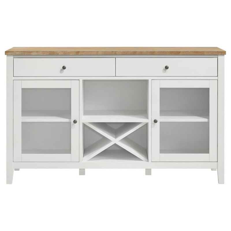 Hollis - Sideboard - Brown And White