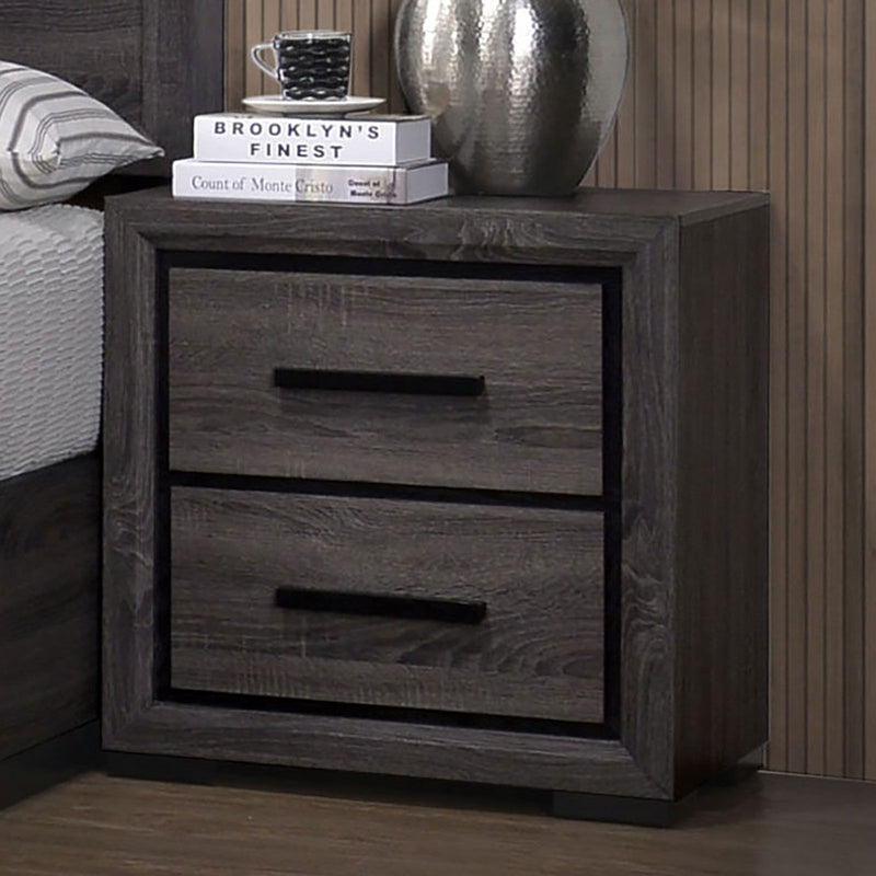 Conwy - Nightstand - Gray