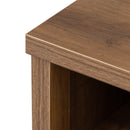 bedside cupboard,Bedside table, drawer cabinet, single door side cabinet, rattan cabinet door, yellow - Atlantic Fine Furniture Inc