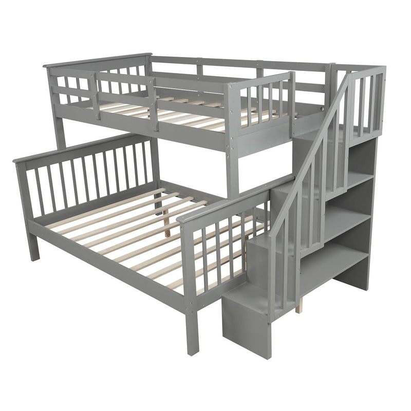 Stairway Storage Bunk Bed