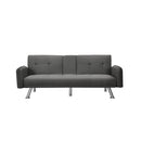 SLEEPER SOFA DARK GREY COLOR (Replace W22307248。Size difference, See Details in page.) - Atlantic Fine Furniture Inc