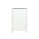 Farmhouse TV Stand, Fireplace TV Stand, Wood Entertainment Center Media Console with Storage,White - Atlantic Fine Furniture Inc