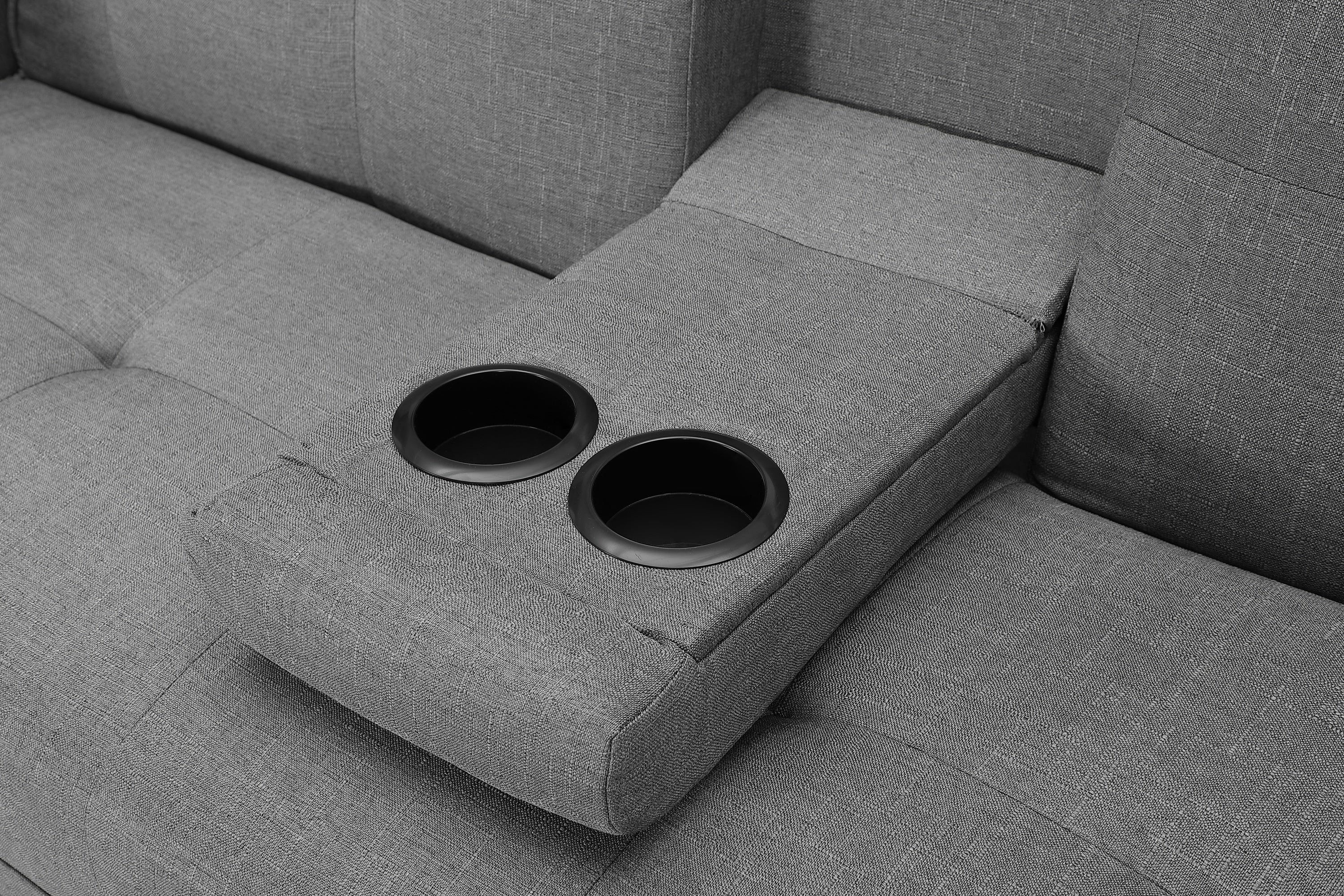 SLEEPER SOFA LIGHT GREY（same as W22339669。Size difference, See Details in page.） - Atlantic Fine Furniture Inc