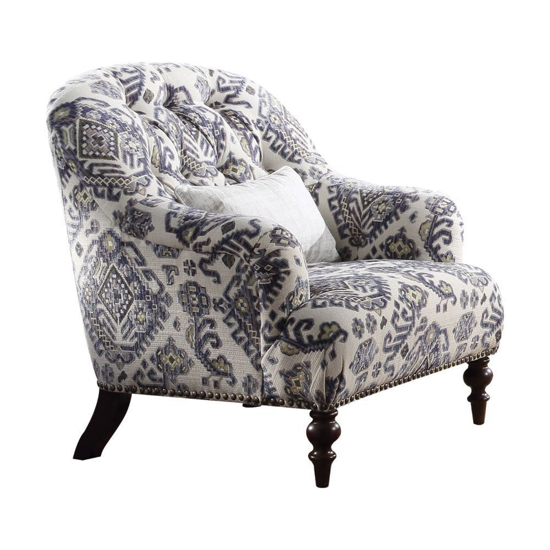 Saira - Chair - Pattern Fabric