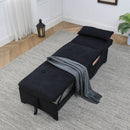 [Video] Welike 24.5"W Sleeper sofa bed, convertible chair 4 in 1 multifunctional folding sleeper sofa bed pull out sleeper sofa bed with adjustable backrest, single bed chair for small spaces - Atlantic Fine Furniture Inc