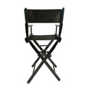 Casual Home Director\ - Atlantic Fine Furniture Incs Chair , Black Frame/Black Canvas，Suitable for adults, foldable style， 2pcs/set populus - Atlantic Fine Furniture Inc