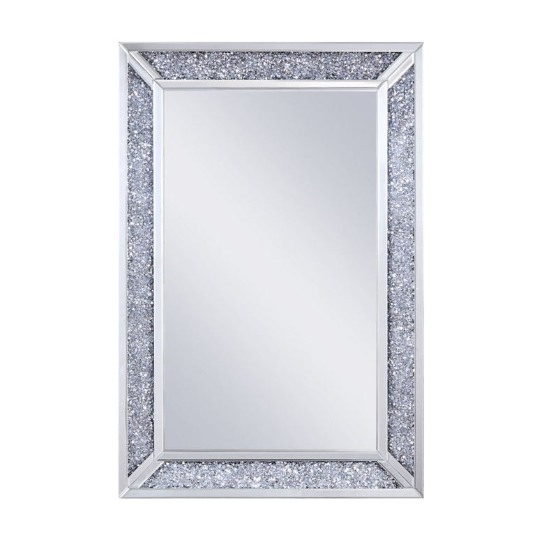 Noralie - Wall Decor - Mirrored & Faux Diamonds - Glass
