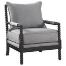 Blanchett - Cushion Back Accent Chair - Atlantic Fine Furniture Inc