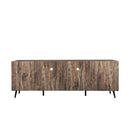 TV Stand Mid-Century Wood Modern Entertainment Center Adjustable Storage Cabinet TV Console for Living Room - Atlantic Fine Furniture Inc