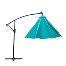 Philemon 10 - Atlantic Fine Furniture Inc Solar Light Cantilever Umbrella - Atlantic Fine Furniture Inc