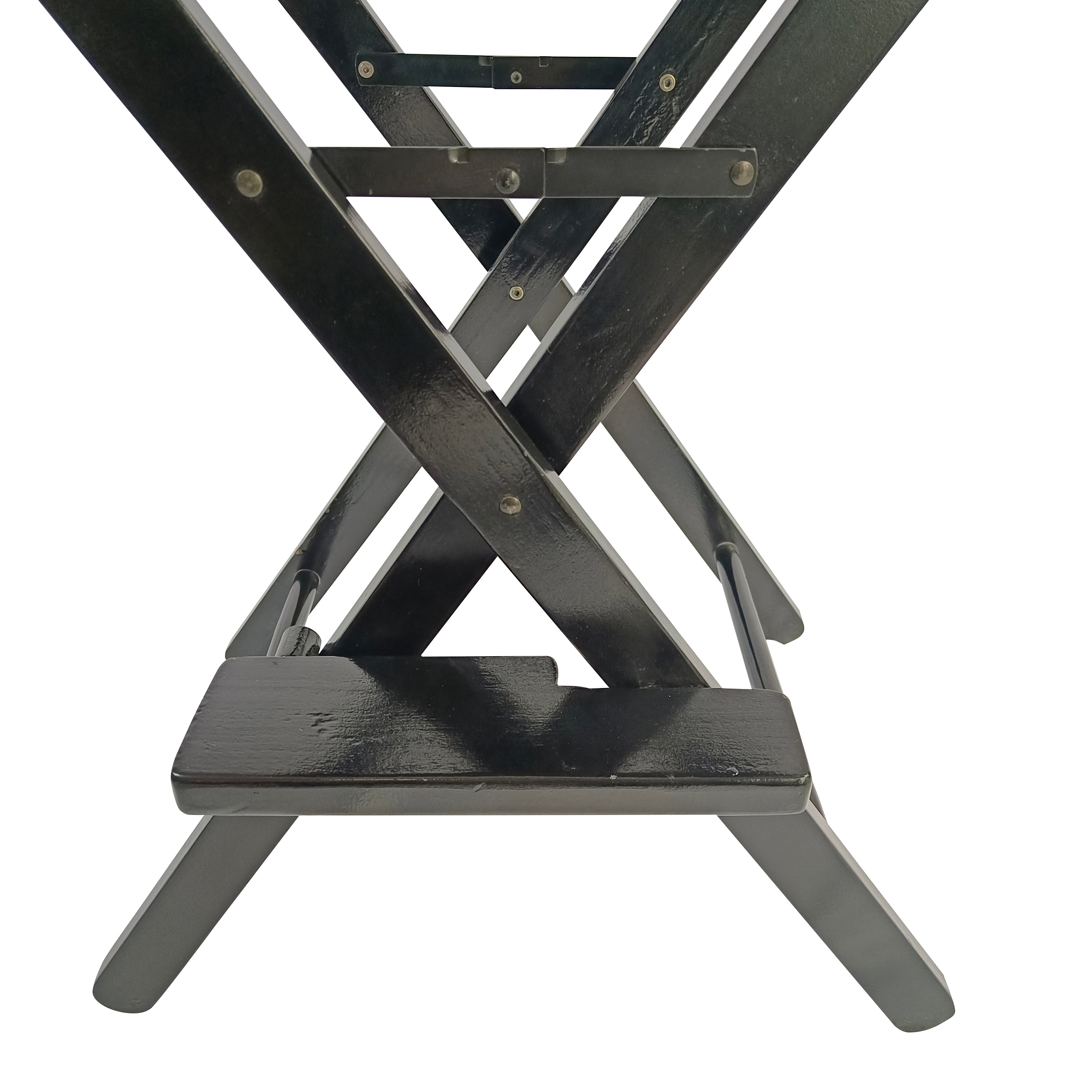 Casual Home Director\ - Atlantic Fine Furniture Incs Chair , Black Frame/Black Canvas，Suitable for adults, foldable style， 2pcs/set populus - Atlantic Fine Furniture Inc