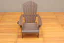 Polystyrene Adirondack Chair - Brown - Atlantic Fine Furniture Inc