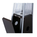 Pulse ignition Iron Glass Tube Pyramid Outdoor 40000BUT Pyramid Flame Heater - Atlantic Fine Furniture Inc