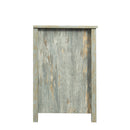 Living room TV stand furniture with 4 storage compartments and 1 shelf cabinet, high-quality particle board - Atlantic Fine Furniture Inc