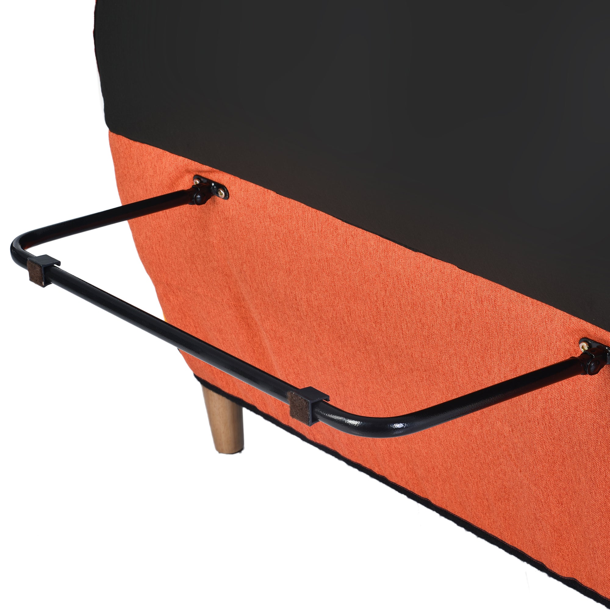 [VIDEO provided] U_STYLE Small Space Colorful Sleeper Sofa, Solid Wood Legs - Atlantic Fine Furniture Inc