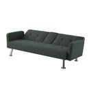 Convertible Folding Sofa Bed with Armrest , Fabric Sleeper Sofa Couch for Living Room . - Atlantic Fine Furniture Inc