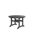 HDPE Round Dining Table, Gray - Atlantic Fine Furniture Inc