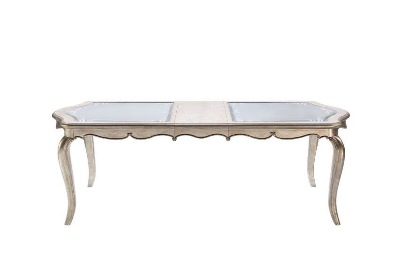 Esteban - Dining Table - Antique Champagne Finish