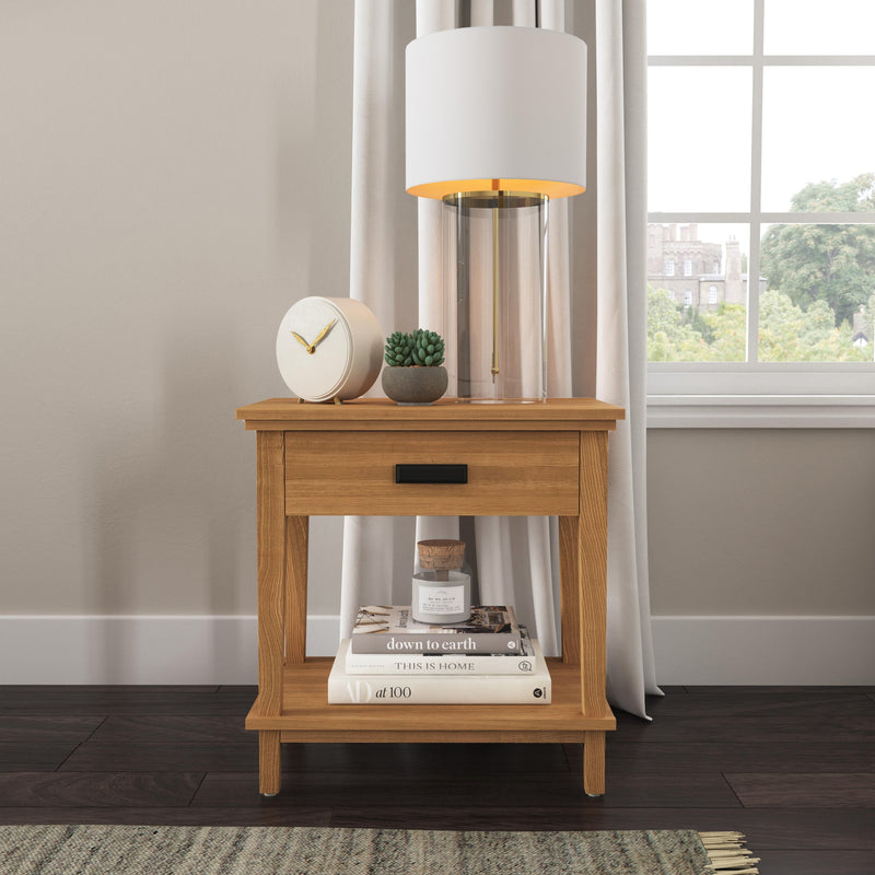 Oak Park - Open Back Nightstand