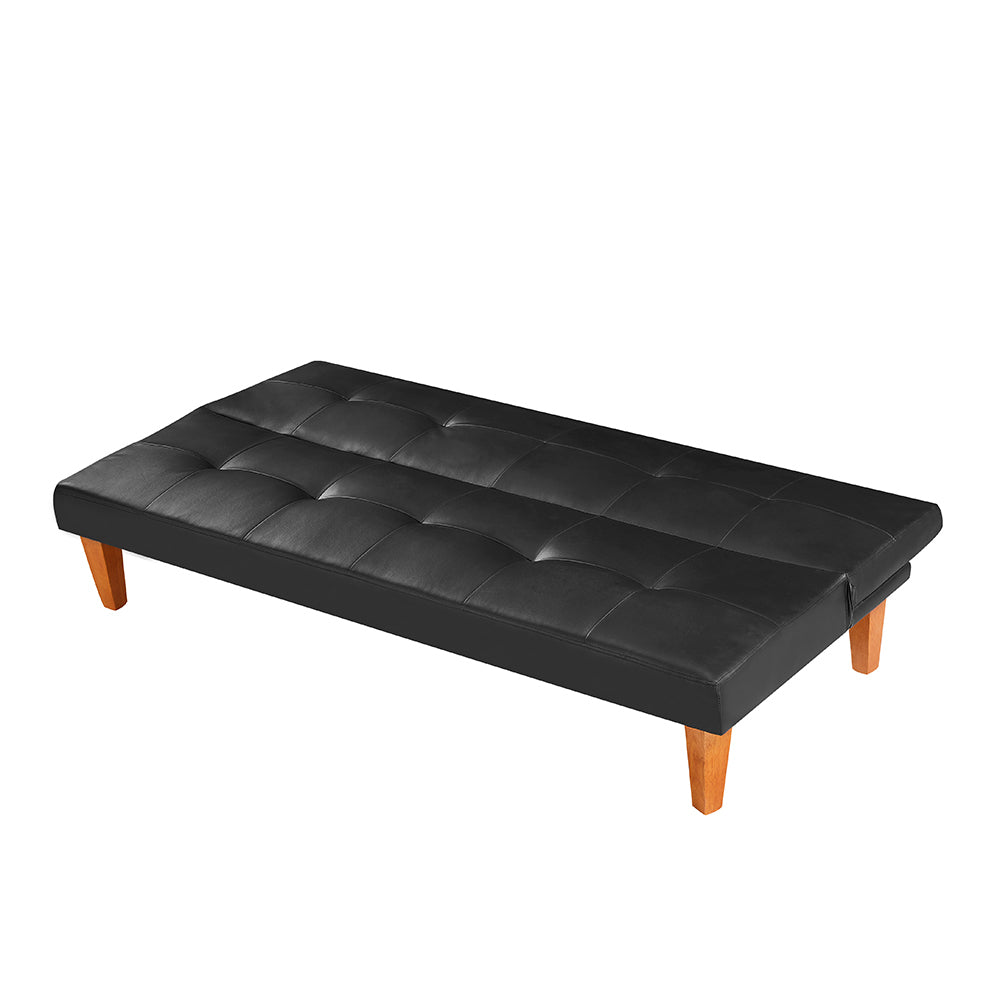 PU Leather Sofa Bed Couch , Convertible Folding Futon Sofa Bed , Recliner Sleeper for Home Living Room . - Atlantic Fine Furniture Inc