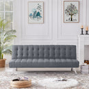 Futon Sofa Bed, Upholstered Convertible Folding Sleeper Recliner for Living Room - Atlantic Fine Furniture Inc