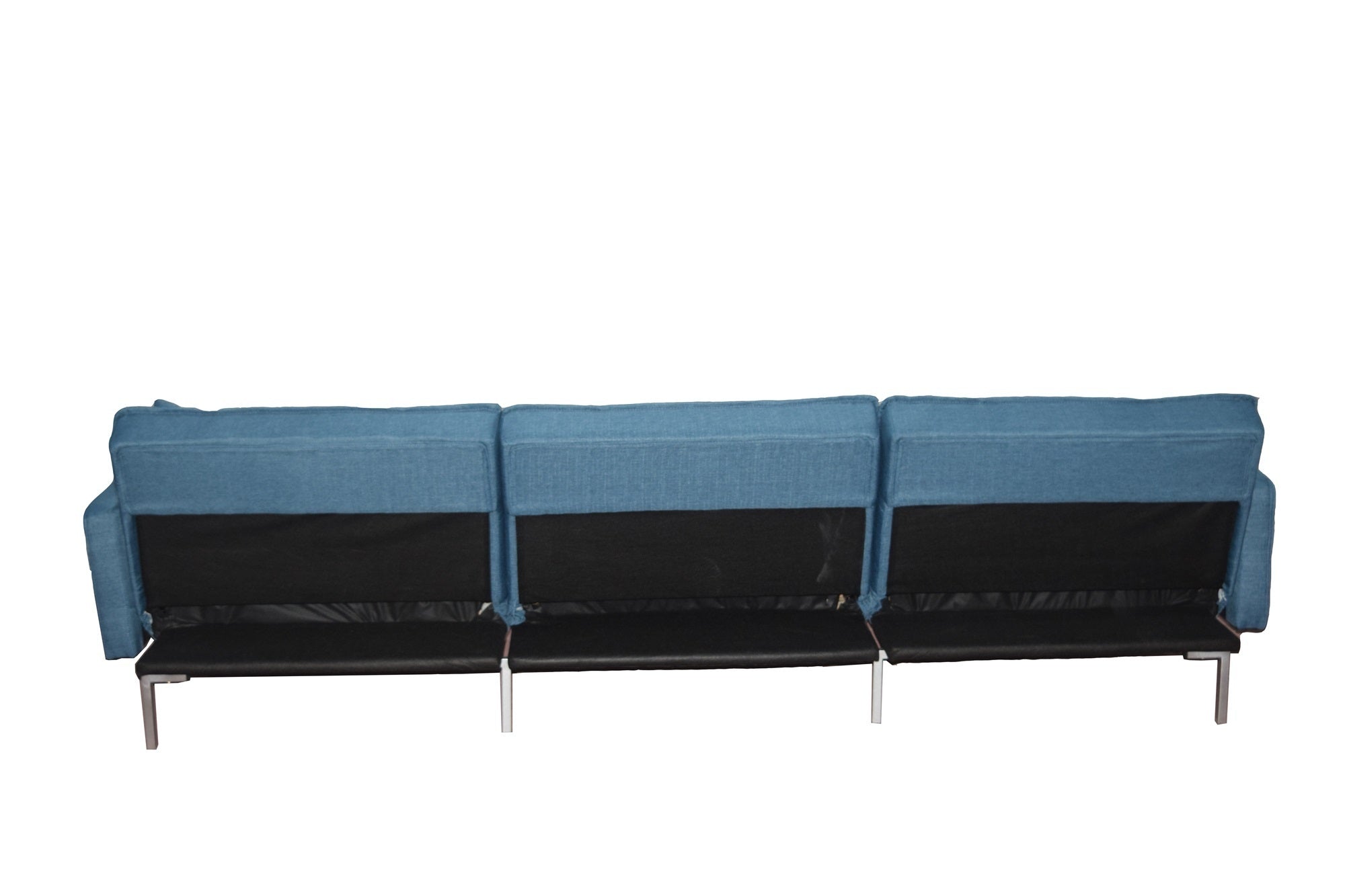 Sectional sofa couch sleeper blue - Atlantic Fine Furniture Inc