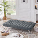 Futon Sofa Bed, Upholstered Convertible Folding Sleeper Recliner for Living Room - Atlantic Fine Furniture Inc