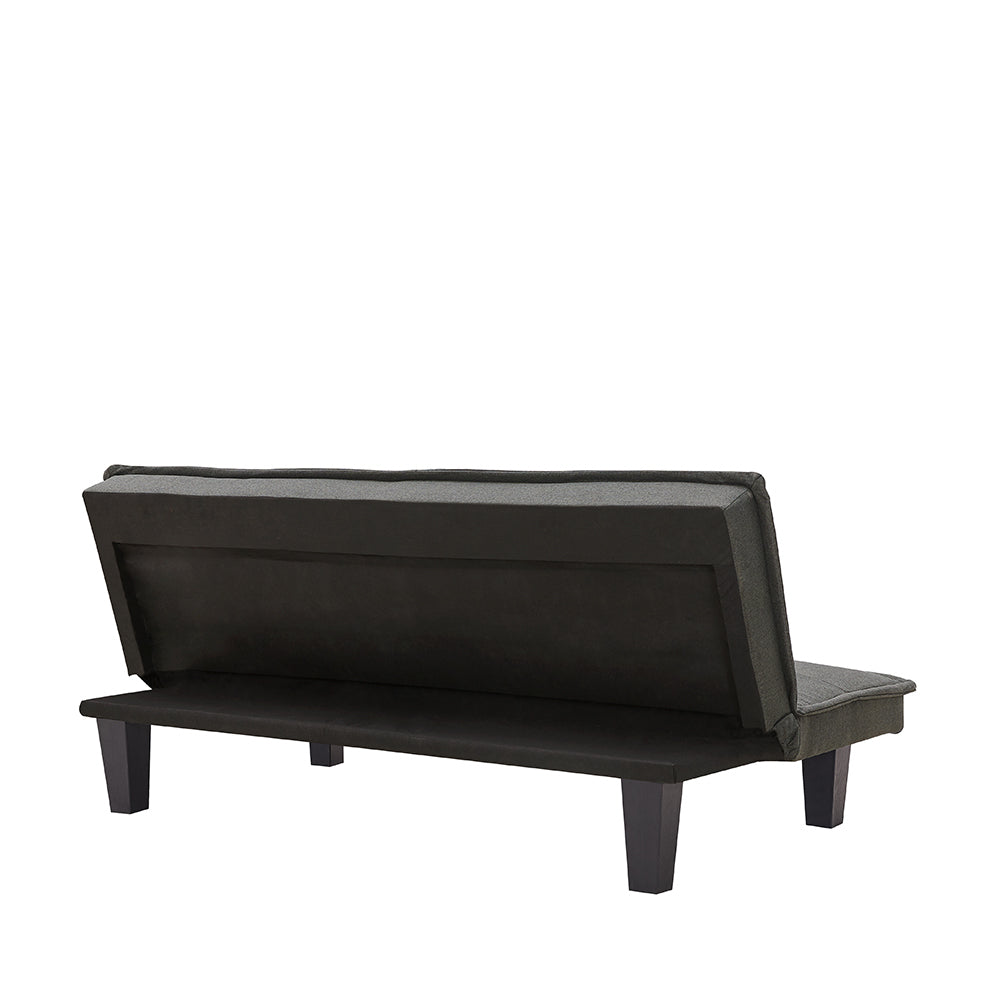 Modern Fabric Futon Sofa Bed , Convertible Folding Futon Sofa Bed Sleeper for Home Living Room .（Light Grey ） - Atlantic Fine Furniture Inc