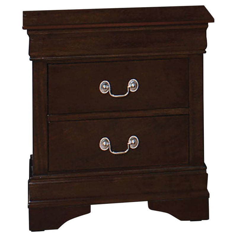 Louis Philippe - Two-drawer Nightstand
