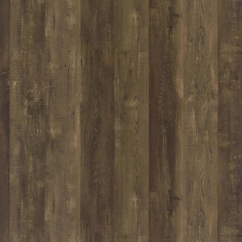 Carolyn - 2-Door Accent Cabinet - Rustic Oak And Gunmetal - Wood