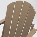 Classic Solid All-weather Folding HDPE Adirondack Chair - Atlantic Fine Furniture Inc