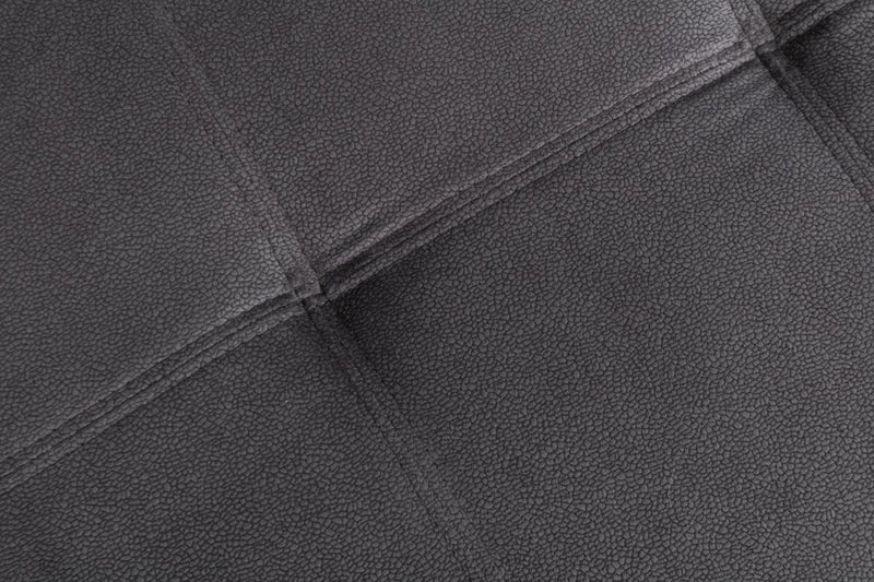 77 Inch Reversible Sectional Storage Sleeper Sofa Bed , L-Shape 2 Seat Sectional Chaise With Storage , Skin-Feeling Velvet Fabric ,Dark Grey Color For Living Room Furniture - Atlantic Fine Furniture Inc