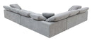 Naveen - Sectional Sofa - Gray Linen - Atlantic Fine Furniture Inc