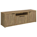 Tabby - 4 Door Engineered Wood TV Stand - Mango - Atlantic Fine Furniture Inc
