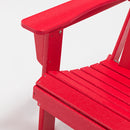 Classic Solid All-weather Folding Plastic Adirondack Chair - Atlantic Fine Furniture Inc