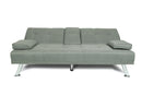 FUTON SOFA BED SLEEPER LIGHT GREY FABRIC（W22319412、W22332866） - Atlantic Fine Furniture Inc