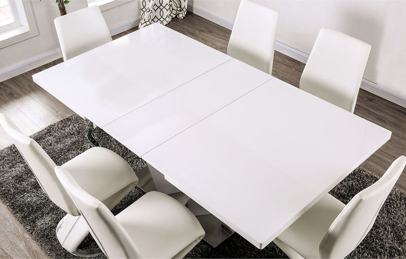 Zain - Dining Table - White