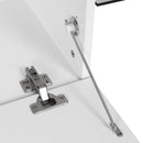 High Gloss UV Led Lights TV Stand,TV Cabinet.TV Bench.White Color. - Atlantic Fine Furniture Inc