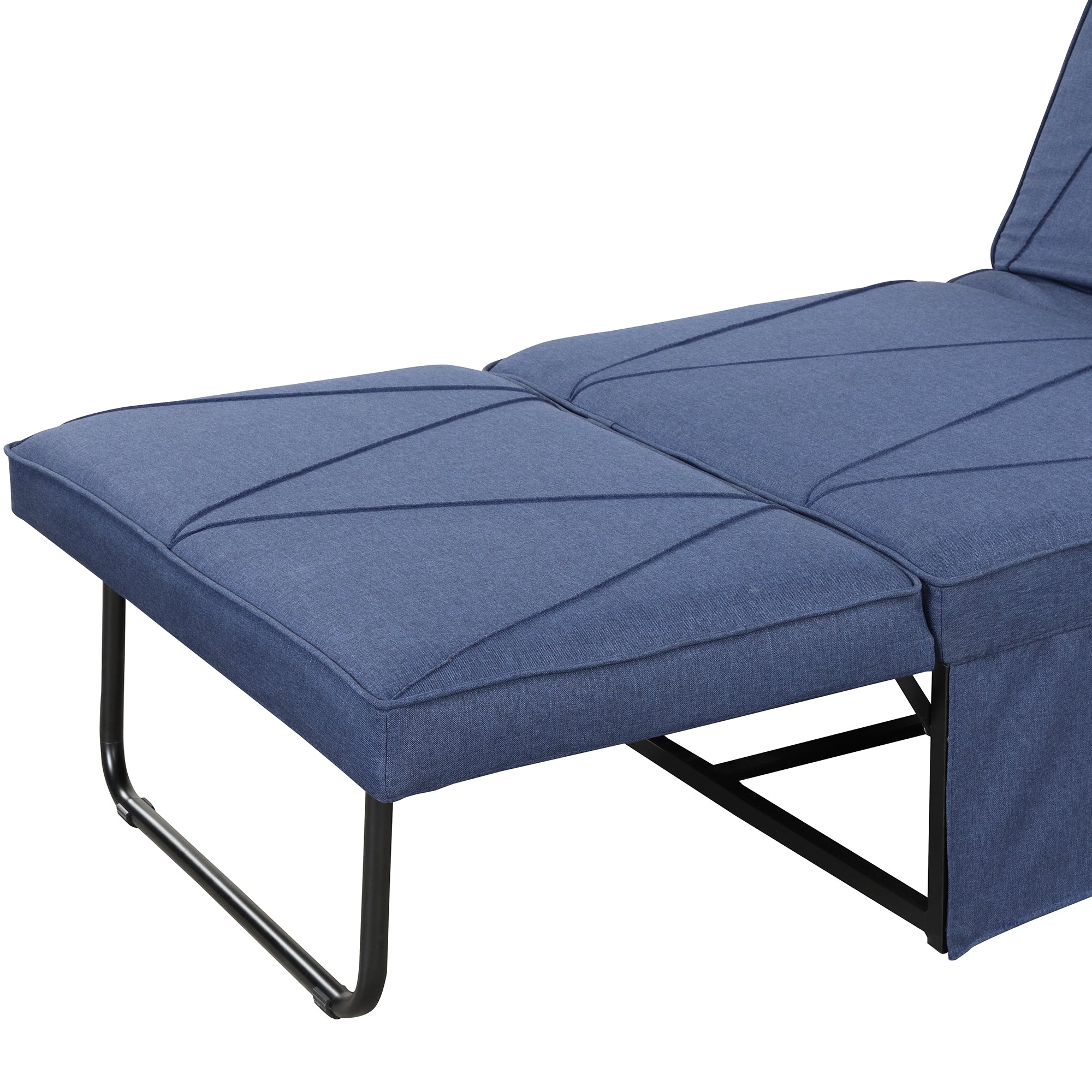 Orisfur.Sofa Bed,4-in-1Folding Ottoman Sofa Bed Sleeper Chair Convertible Chair into Bed with Adjustable Backrest Sleeper Couch Bed for Living Room/Small Apartment/Adults - Atlantic Fine Furniture Inc