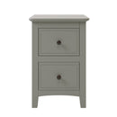 Gray Solid Wood 5 Pieces Queen Bedroom Sets(bed+nightstand*2+chest+dresser）NEW - Atlantic Fine Furniture Inc