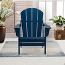 Classic Solid All-weather Folding Plastic Adirondack Chair - Atlantic Fine Furniture Inc