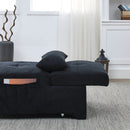 [Video] Welike 24.5"W Sleeper sofa bed, convertible chair 4 in 1 multifunctional folding sleeper sofa bed pull out sleeper sofa bed with adjustable backrest, single bed chair for small spaces - Atlantic Fine Furniture Inc