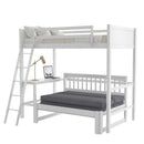 Full Size Folding Mattress,Tri-fold,Washable Linen Cover,Straps,Bonded Foam,Gray(Adapted to LP000072) - Atlantic Fine Furniture Inc