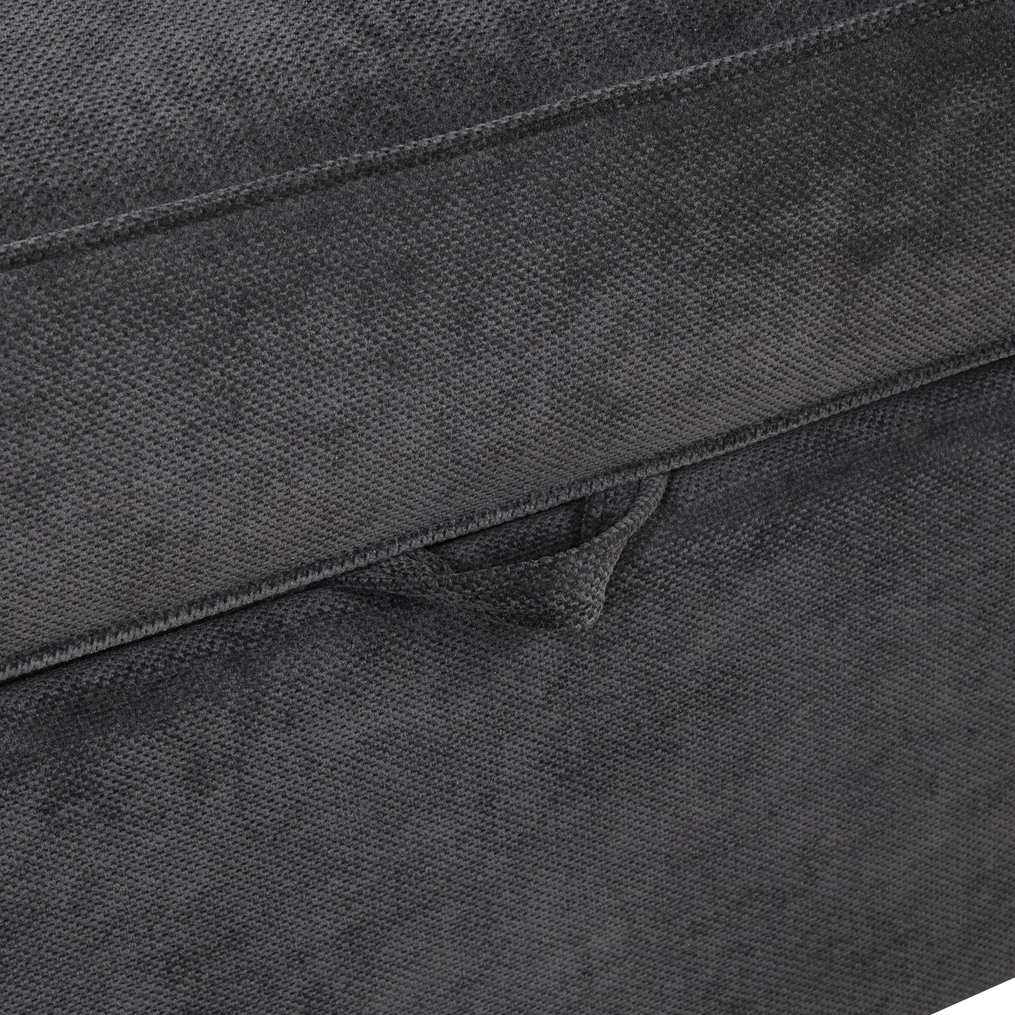 Linen Upholstered Sleeper Bed , Pull Out Sofa Bed Couch attached two throw pillows,Dual USB Charging Port and Adjustable Backrest for Living Room Space，Black - Atlantic Fine Furniture Inc